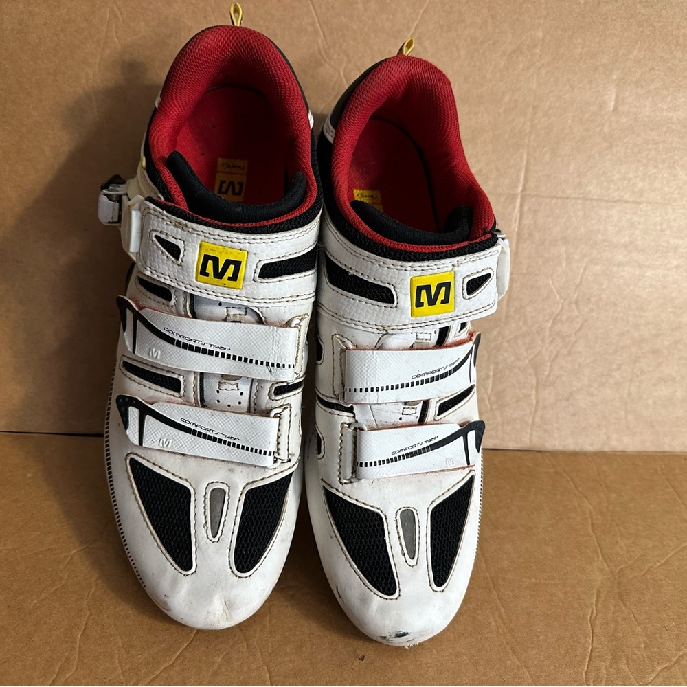 Mavic White Cycling Shoes